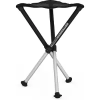 Walkstool Dreibeinhocker Comfort Sedia da campeggio (Sitzhöhe 55 cm, grigio)