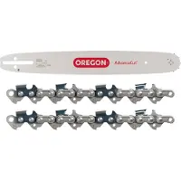Oregon Combo barra di guida + 2x catena da 38 cm .325" 1,5 mm 64 TG ( 543486 )