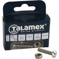 Talamex Contatori A Testa Sollevata Con Scanalatura 6 Unità