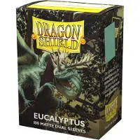 Dragon Shield Bustine Per Carte Dual Matte Eucalyptus Lehel 100 Bustine