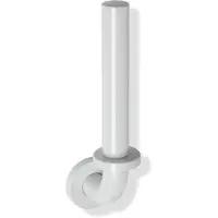 Hewi Portacarta di ricambio Serie 801 piegato verso l'alto 3 rotoli, 358 mm jet black