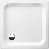 Bette Receveurs de douche rectangulaires BetteSupra avec BetteGlasur Plus, 800x800x65mm, 5820-000PLUS, 5820-000PLUS