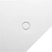 Bette BetteFloor Caro receveurs de douche pentagonaux, 1000x1000mm, 7211-424, 7211-424