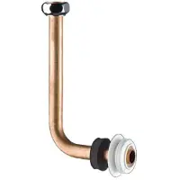 Delabie Tubo di scarico per orinatoio G1/2 D35mm attacco ad incasso