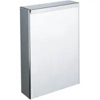 Delabie Cestino rettangolare W.-Mont. Piatto 4,5l in acciaio inox hgl.