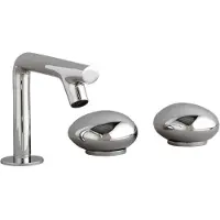 Vitra Miscelatore per lavabo a due maniglie, modello Istanbul, marca , con sistema di montaggio a tre fori