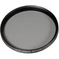 Leica 13049 P-cir E67 nero Filtro