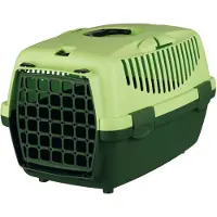 Trixie Capri 1 Transport Box - XS: 32x31x48 cm - Light gray and dark gray - For dogs and cats