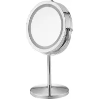Uniq Specchio per il trucco con luce LED 5X- Grande Deluxe