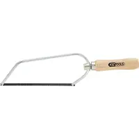 Ks Tools Seghetto a mano con impugnatura in legno regolabile 150 mm - 997.1217