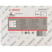 Bosch 2500, testa a D, 34°, 90 mm, zincato, liscio