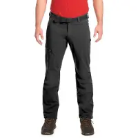 Maier Sports Nil Pantaloni da trekking Uomo (98 - Long, nero)