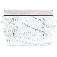 Eglo 93922 Verdesca Plafoniera LED 4x5,4W acciaio cromo bianco chiaro