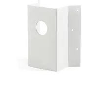 Konstsmide Fissaggio ad angolo per lampade a muro, bianco