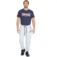 Lonsdale Pantaloni grigio sfumato / nero