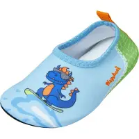 Playshoes Scarpe da spiaggia / da bagno acqua / blu reale / mandarino / bianco