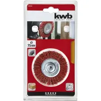Kwb Spazzola a disco in nylon 75 G
