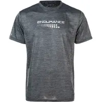 Endurance Portofino S/S Performance Tee Maglia funzionale Uomo (5XL, grigio)