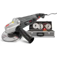 Powerplus Set di smerigliatrici angolari 900 W con valigetta e 6 accessori