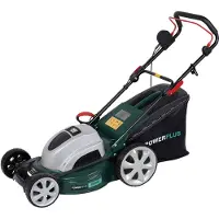Powerplus Powpg10240 1800 W 460 mm Tosaerba elettrico argento Taglia unica / Spina UE 220 V argento Taglia unica