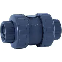 Cepex 22062 Valvole Di Ritegno In Pvc-u Ø3/4 Serie A Sfera Anelli Epdm Filettatura Femmina Bsp