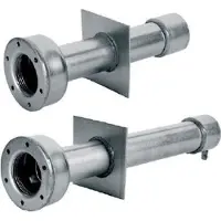 AstralPool Condotto A Parete 00345 Con Filettatura Femmina Da 1 1/2´´ Su Entrambe Le Estremità Per Ingresso 16331 Presa Equipotenziale Acciaio Inossidabile 340mm