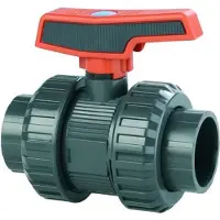 Cepex 36519 Valvole A Sfera Pvc-u Ø4 Serie Standard Pe Epdm Bsp Filettatura Femmina Punto Blu