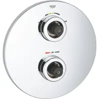 GROHE Grohtherm rosone per miscelatore termostatico / miscelatore per vasca da bagno cromo - 47810000
