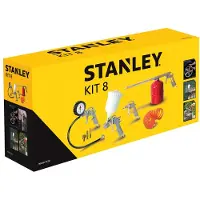 Stanley Set Accessori ad Aria Compressa 8 pezzi