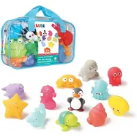 Ludi Giocattoli Da Bagno Bath Animals-12 Pcs (lu2174)