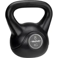 Avento Kettlebell Plastic Concrete 8kg