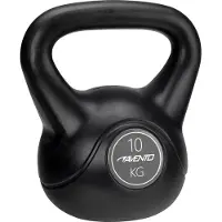 Avento Kettlebell Plastic Concrete 10kg
