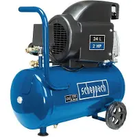 Scheppach Compressore d'aria HC26 | 220 l/min | 24 litri | 1500W | 8 bar | lubrificato ad olio |