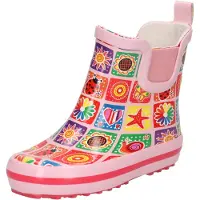 Beck Stivale di gomma colori misti / rosa