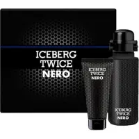 Iceberg Set : Twice Nero, Eau De Toilette, per uomo, 125 ml + Twice Nero, Gel doccia, Su tutto il corpo, 100 ml