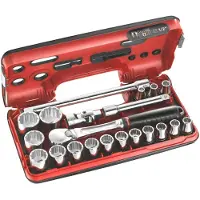 Facom Steckschluessel-Set 1/2Z D-Box, 21-tlg