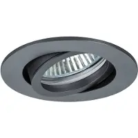 Brumberg 0063 spot soffitto rotondo, titanio
