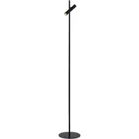 Lucide Lampada LED da pavimento PHILON, nera, a 1 luce, altezza 140 cm, in metallo