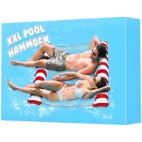 Mikamax Materassino Gonfiabile Per Piscina Hammock-xxl