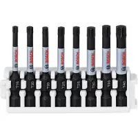 Bosch Set Di Inserti Torx Impact T15/20x2/25x2/30x2/40 50