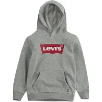 Levi's Kids Felpa 'Batwing' grigio sfumato / rosso / bianco