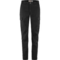 Fjällräven Women's Stina Trousers Pantaloni da trekking Donna (34 - Regular, nero)