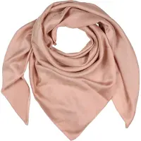 GUESS Kasinta Kefiah Sciarpa Tessuto Rosa Chiaro Logo 4 g AW8853 POL03 135x135 cm Donna — Sciarpa