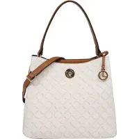 L.credi Filiberta Borsa a spalla 30 cm bianco