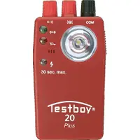 Testboy 77363 Tester di continuità 20 Plus - con sensore di tensione senza contatto, protetto da tensione esterna
