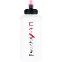 UltrAspire Softflask with Bite Cap Borraccia (500 ml, bianco)