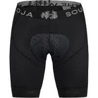 Maloja PoplarM. Nos Mutande ciclismo Uomo (XS, nero)