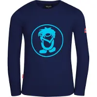 TROLLKIDS Kid's Troll Maglia a manica lunga Bambini (164, blu)