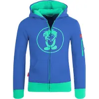 TROLLKIDS Kids Sortland Jacket Felpa con cappuccio Bambini (98, blu)