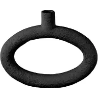 Present Time Vasi, fioriere Ring - Nero - Unica